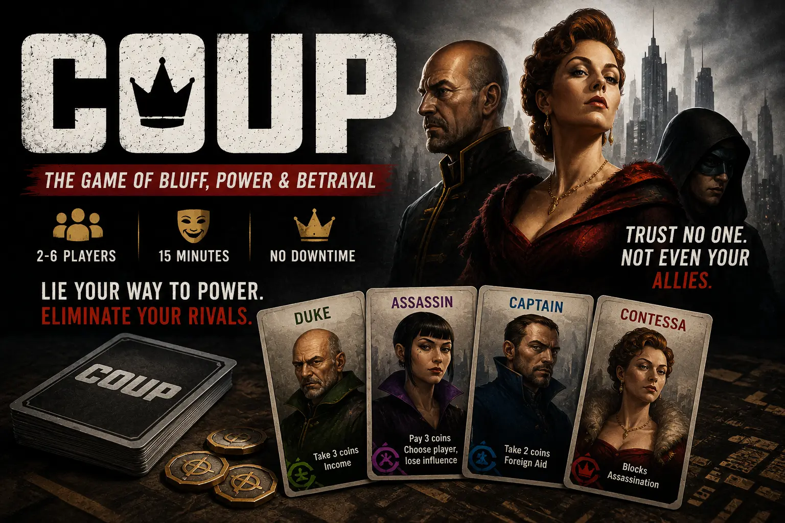 How to play coup